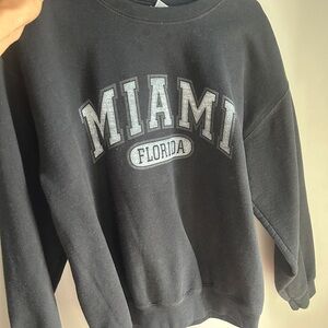 Miami Florida Graphic Sweatshirt
